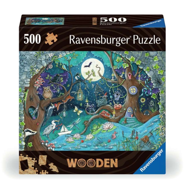 Fantasy Forest 500pc Wood Puzzl