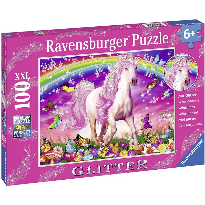 Horse Dream 100 Piece Glitter Puzzle