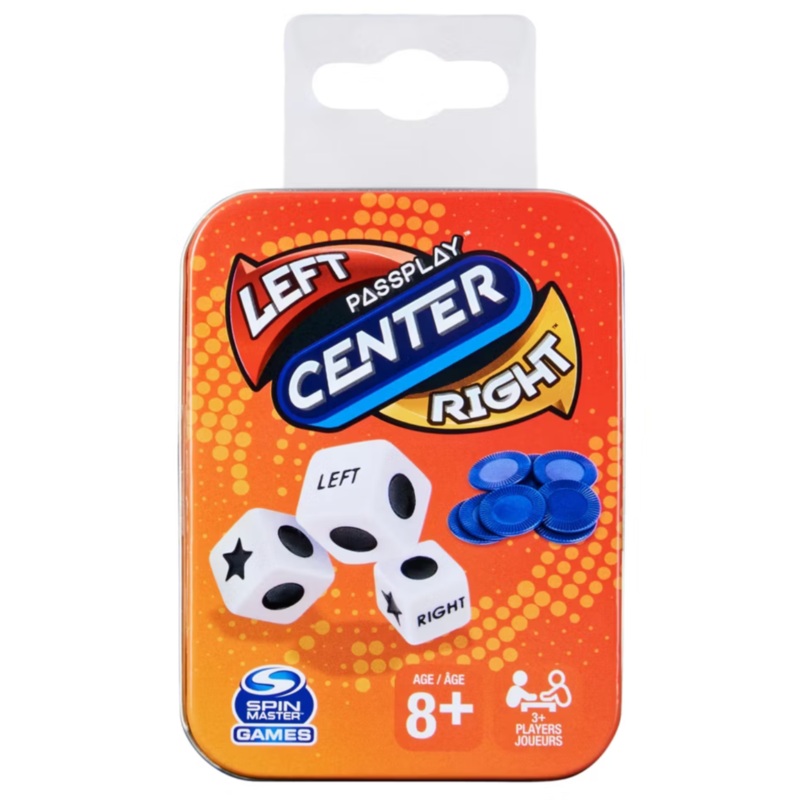 Left Center Right Tin