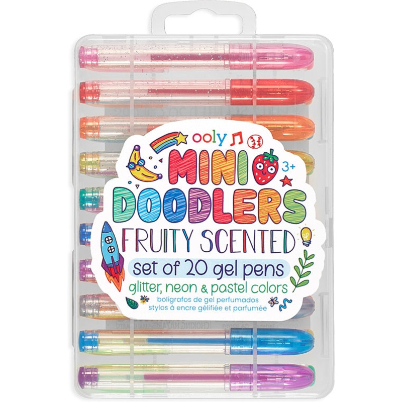Mini Doodlers Fruity Scented 20 Gel Pens