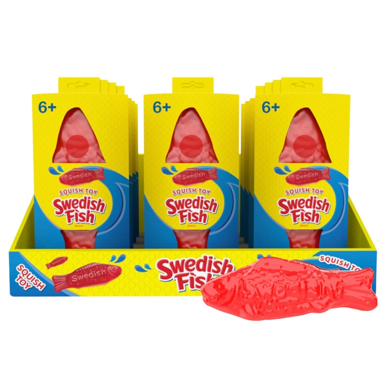 Swedish Fish Squishy Toy