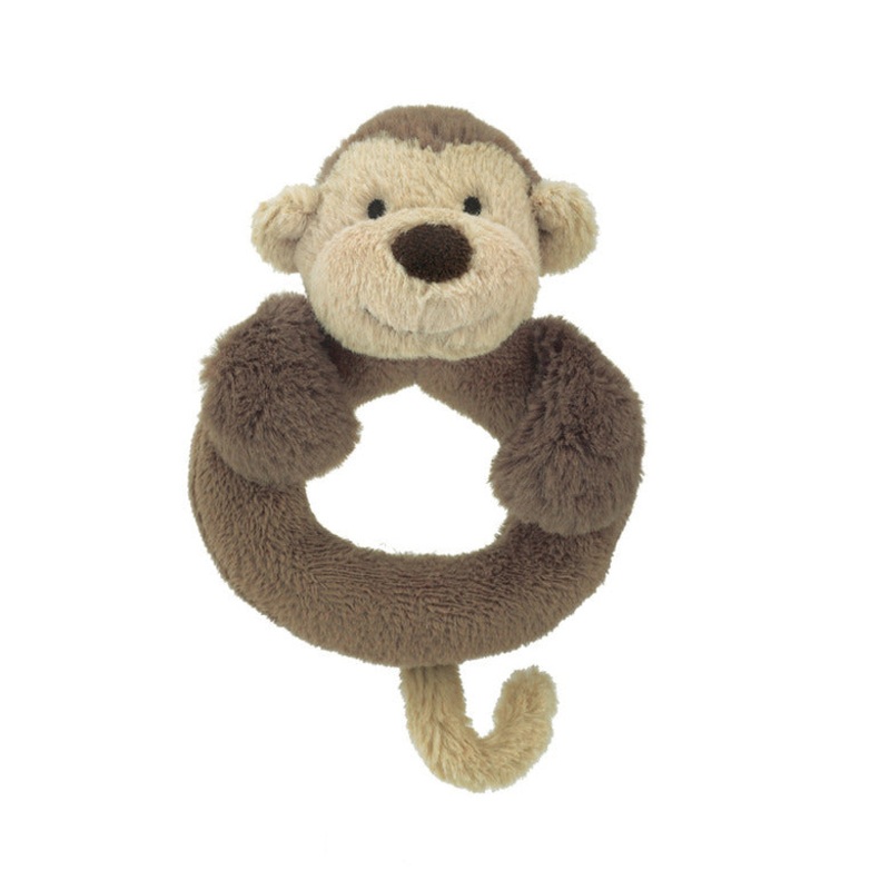 Bashful Monkey Ring Rattle