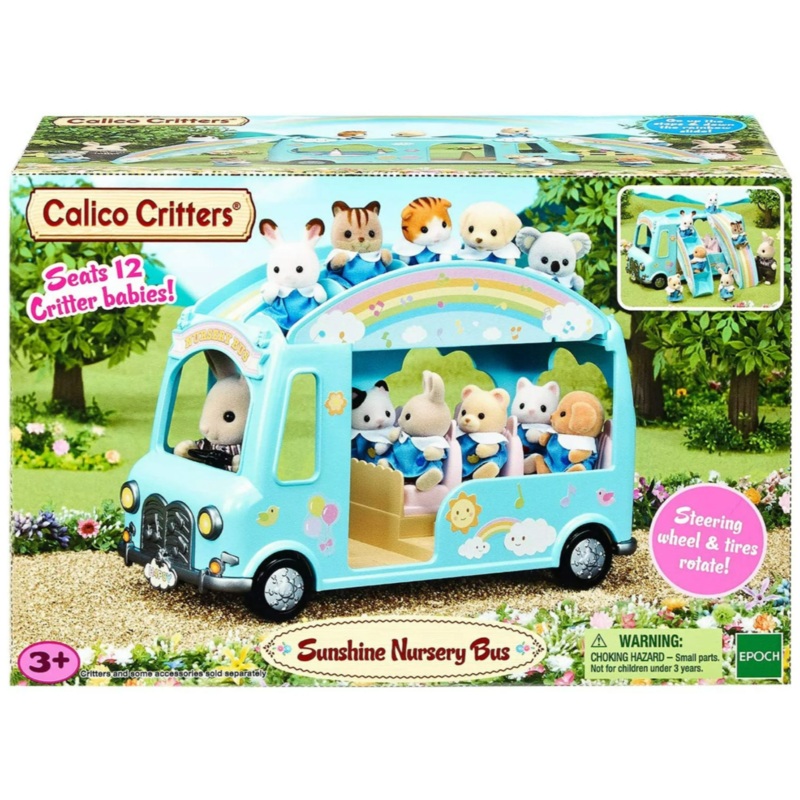 Calico Critters Sunshine Nursery Bus