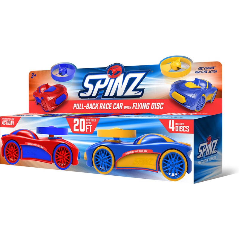 Spinz Pull-Back Racecar 2 pk