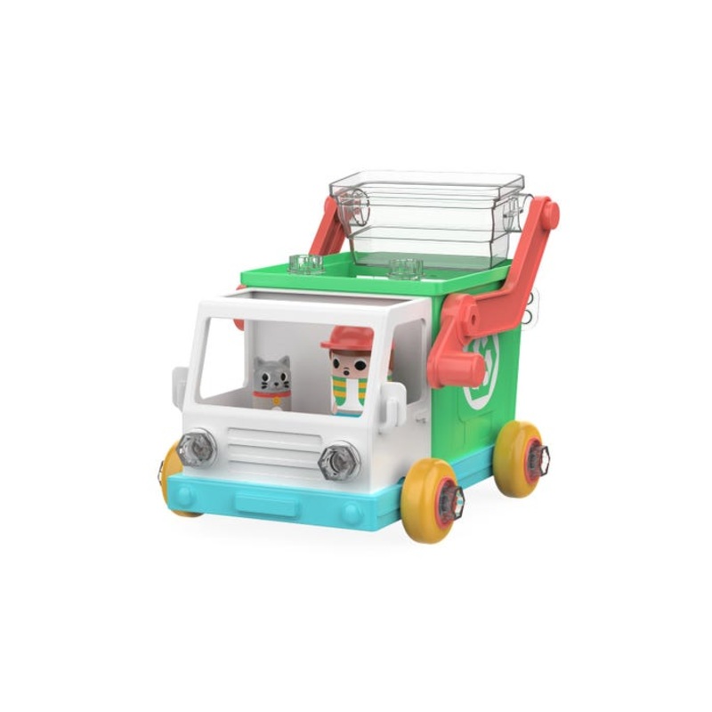 Design & Drill Bolt Buddies Recycle Truck