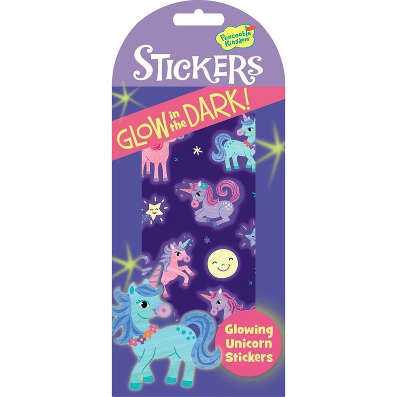 Glow-in-the-Dark Unicorn Sticker Pack