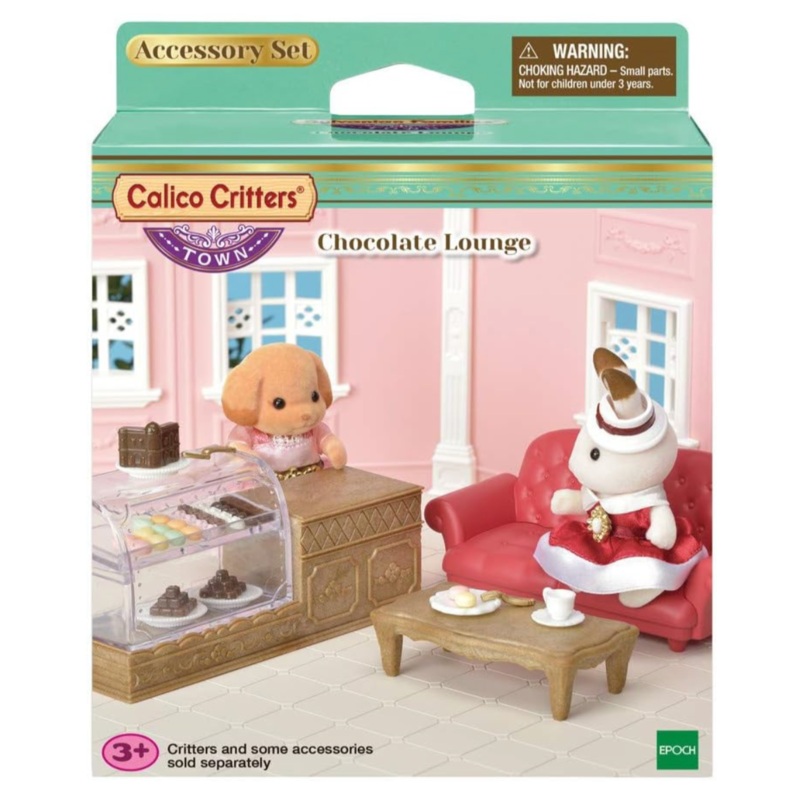 Calico Critters Chocolate Lounge