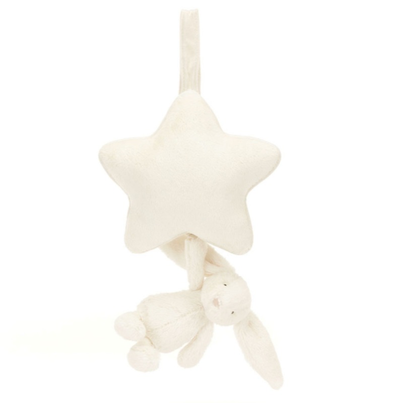 Cream Bunny Musical Pull