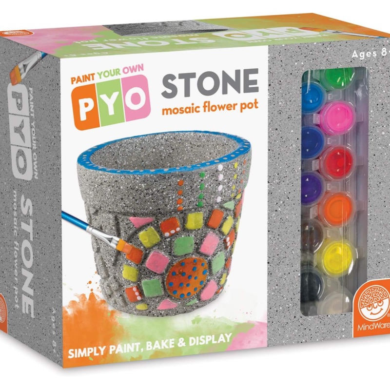 Paint Your Own: Mosaic Flower Pot