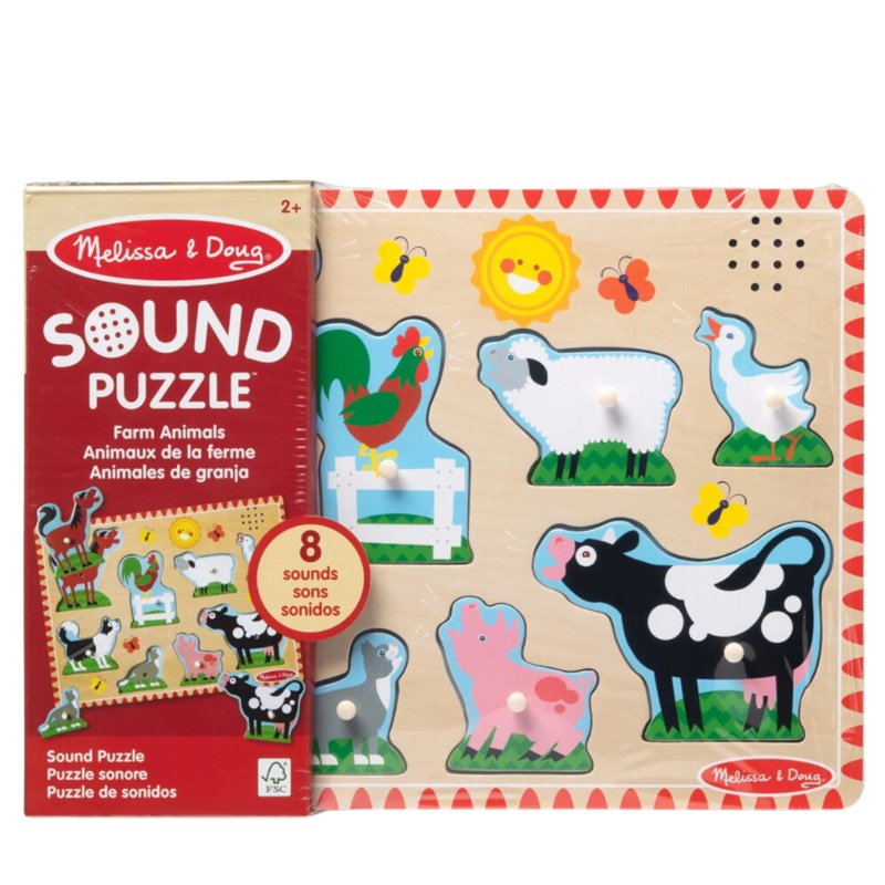 Farm Animals Sound Puzzle