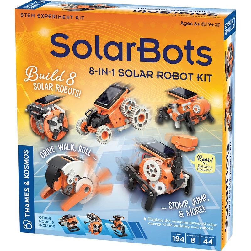 Solarbots:8-in-1 Solar Robots