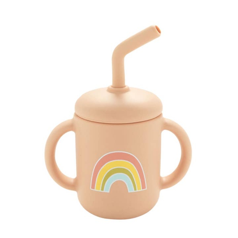 Fresh & Messy Sippy Cup – Rainbows and Sunshine