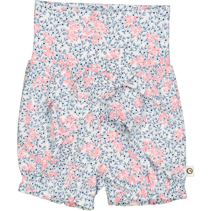 Printed Bow Bloomers – Petit Flower 0-6m