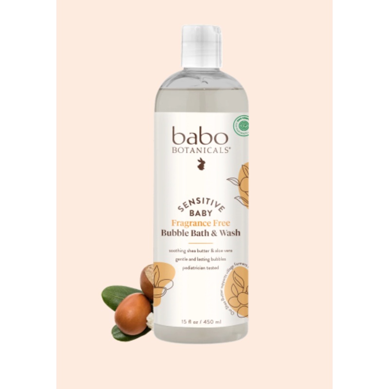 Sensitive Baby Bubble Bath & Wash