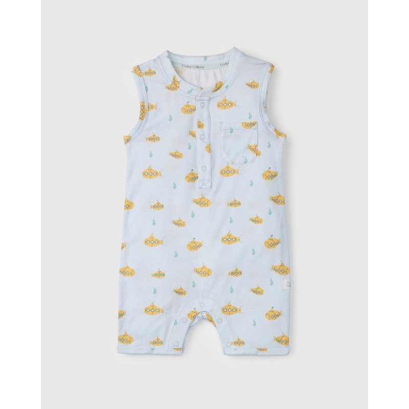 Short Romper – Ocean Explorer 6-12m