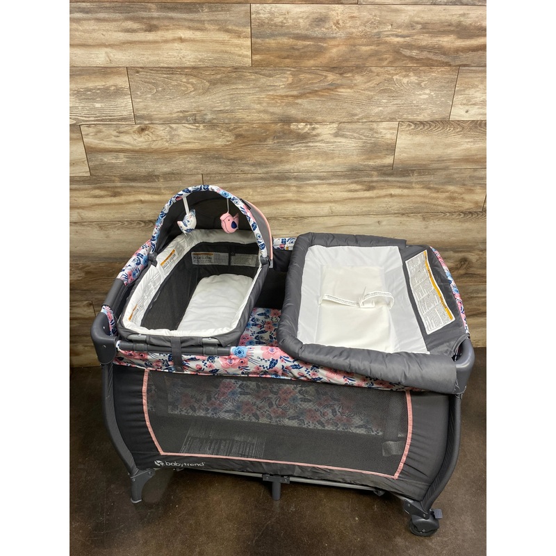 Baby Trend Lil’ Snooze Deluxe II Nursery Center, Bluebell