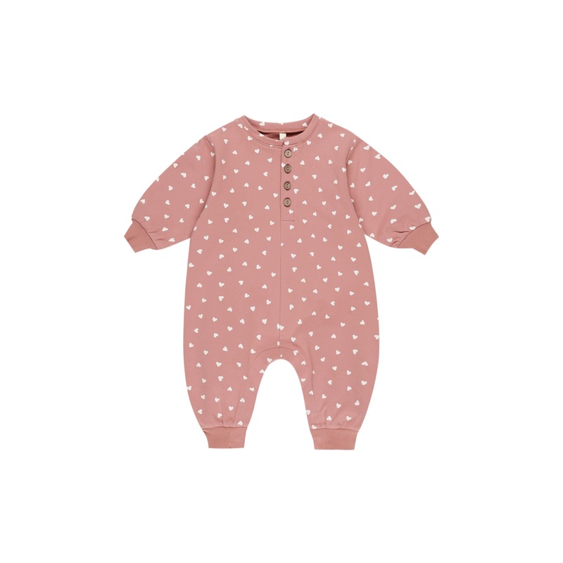 Relaxed Jumpsuit – Tiny Hearts 0-3m