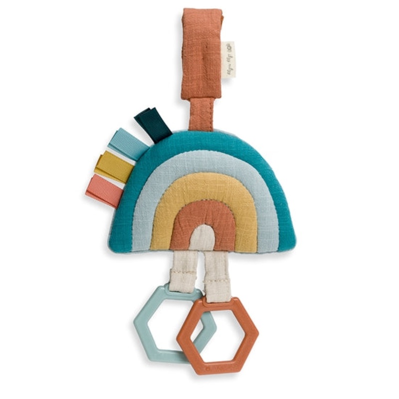 Ritzy Jingle Rainbow Attachable Travel Toy
