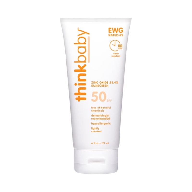 Thinkbaby Safe SPF-50+ Sunscreen – 6 oz