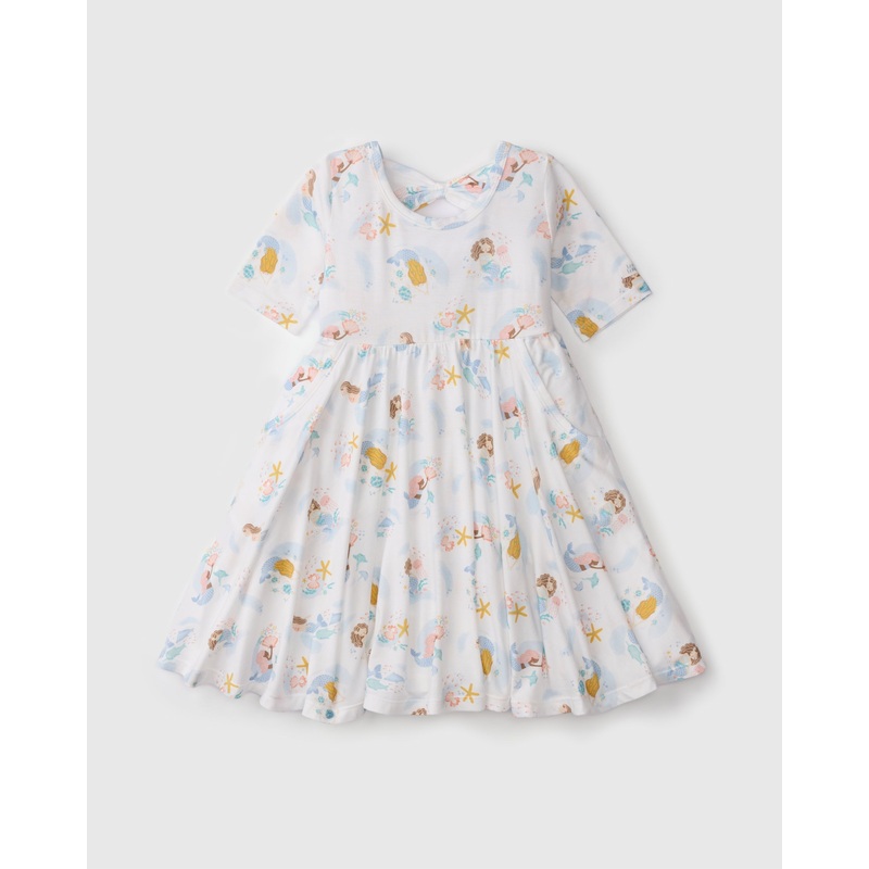 Skater Dress – Mermaids 2T