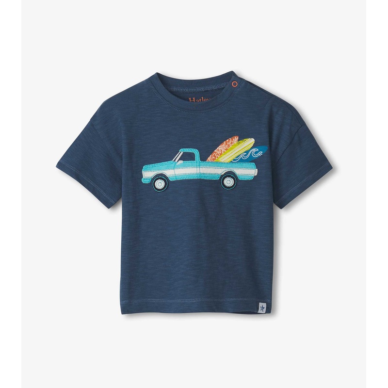 Slouchy Tee – Surf Board 9-12m