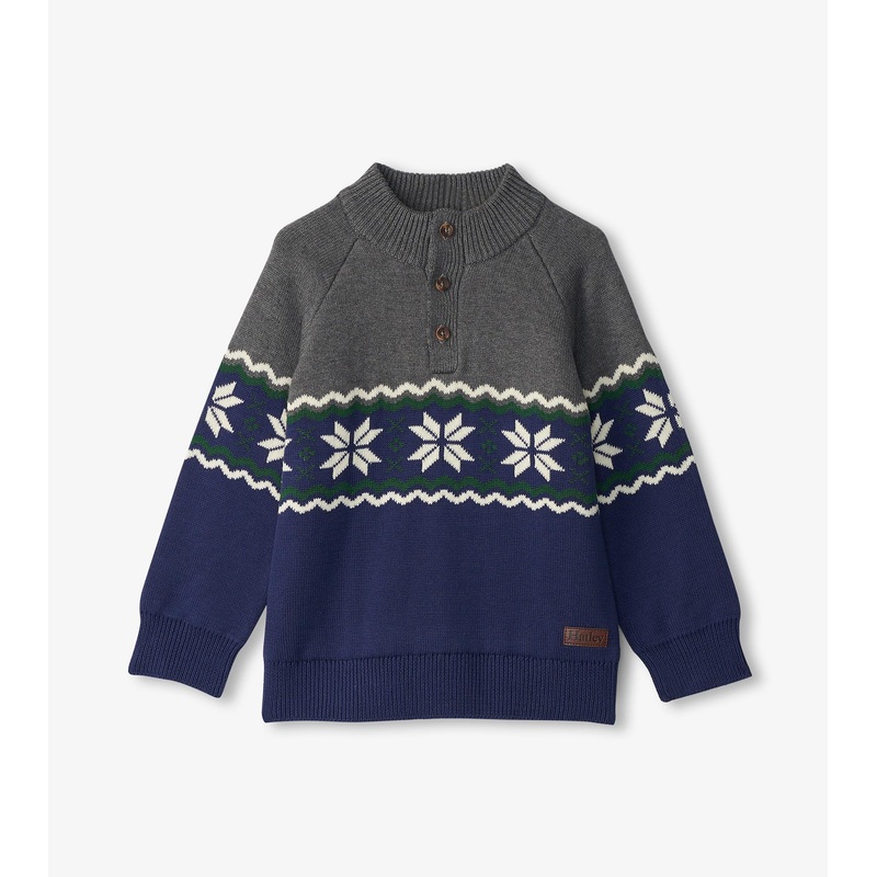 Winter Knit Mockneck Sweater 2T