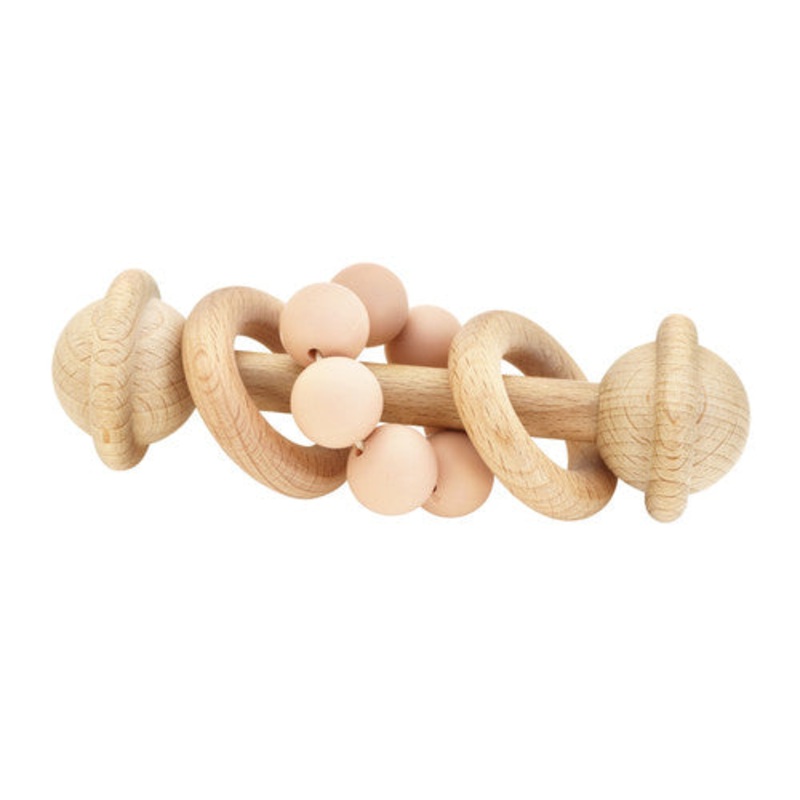 Eco-Friendly Rattle – Various Colors Blush
