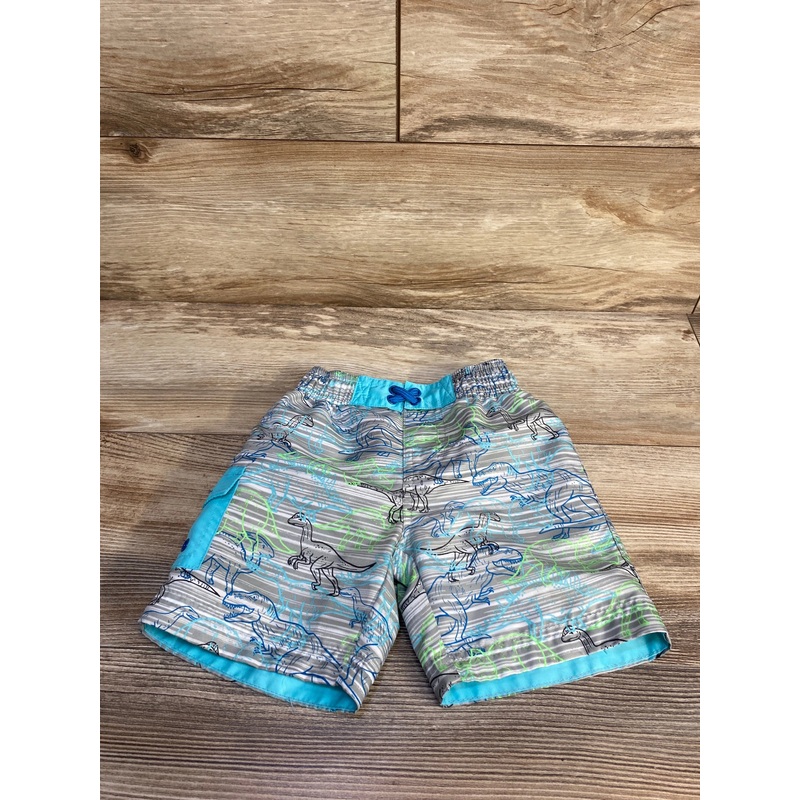 UV Skinz Dinosaur Swim Trunks Grey sz 2T Grey 2T