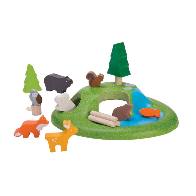 Wooden Animal Play Set
