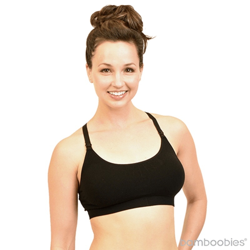 Yoga Nursing Bra – Jet Black S