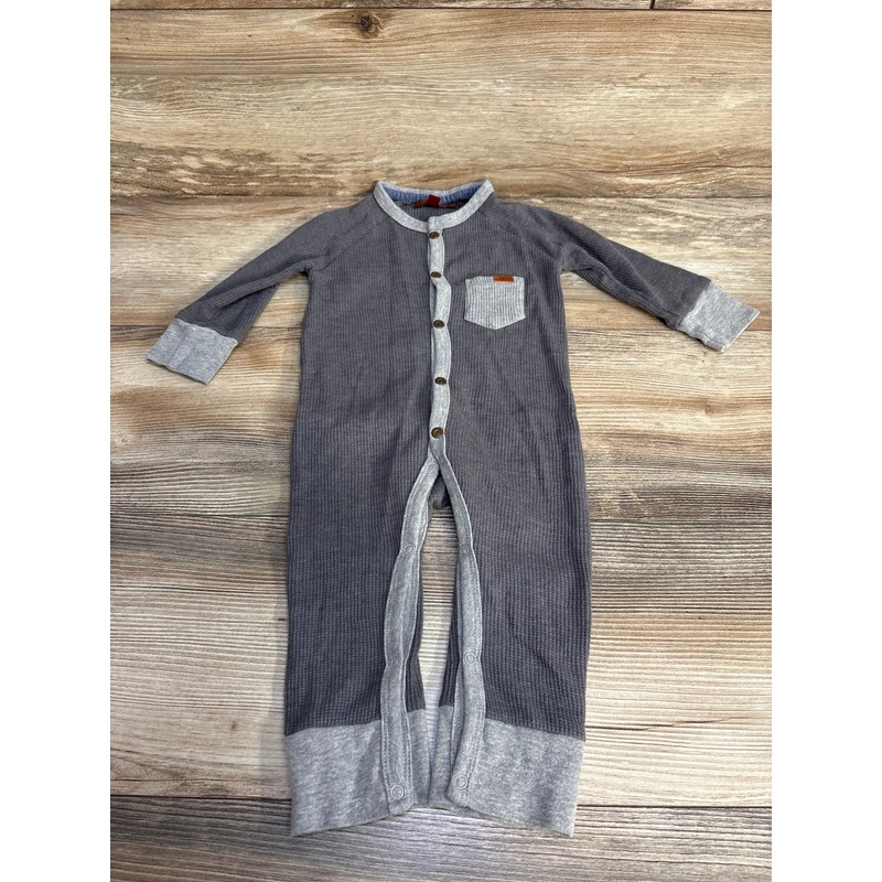7 For All Mankind Thermal Coverall Grey sz 6-9m Grey 6m