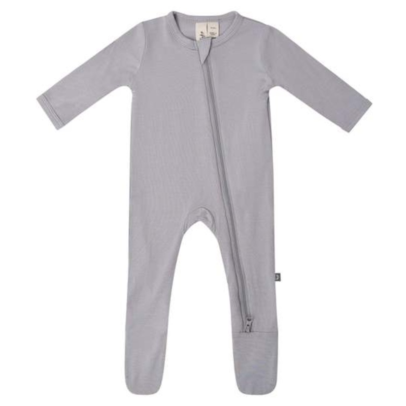 Bamboo Zippered Footie – Storm Preemie