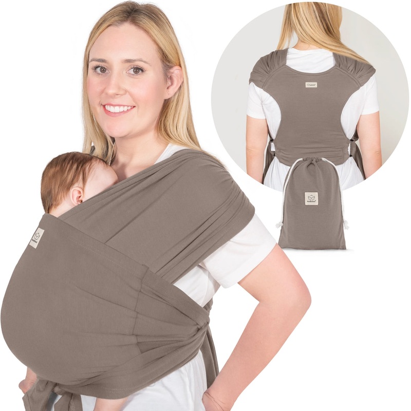 D-Lite Baby Wrap Carrier – Copper Gray