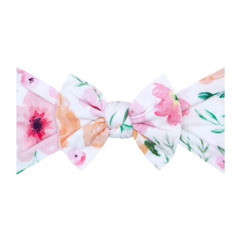 Printed Knot Bow Headband – Various Colors Avonlea