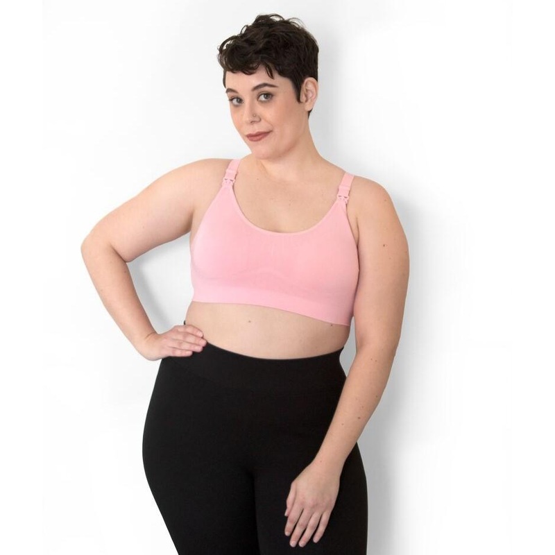 Super Strappy Nursing Bra – Pink S