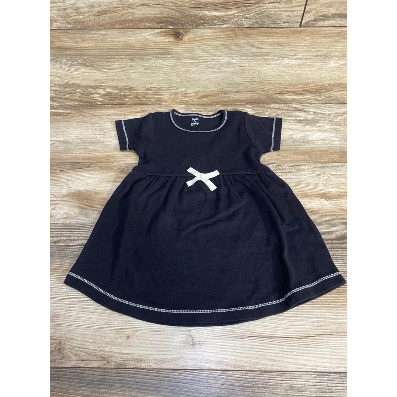 Touched by Nature Short Sleeve Dress Black sz 24m Black 24m