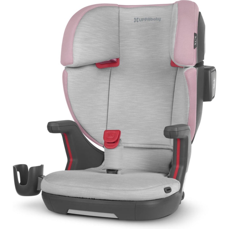 UPPAbaby Alta V2 Booster Seat – Iris (Grey Melange – Lavender Accent)
