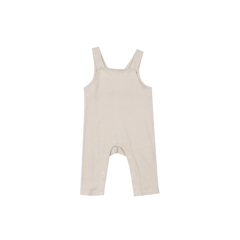 Overalls – Waffle Oatmeal 3-6m