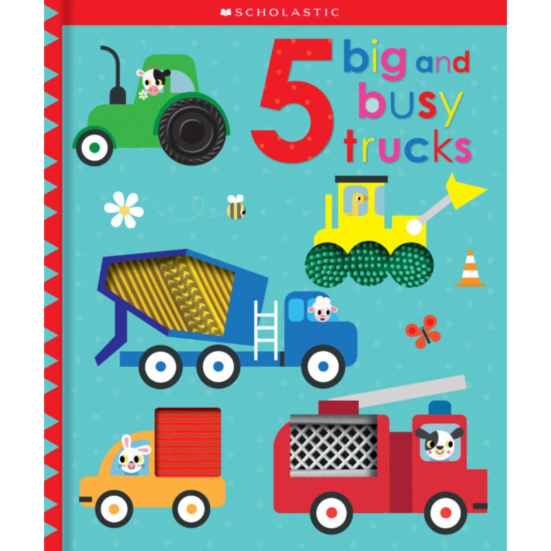 5 Big and Busy Trucks – Touch and Explore