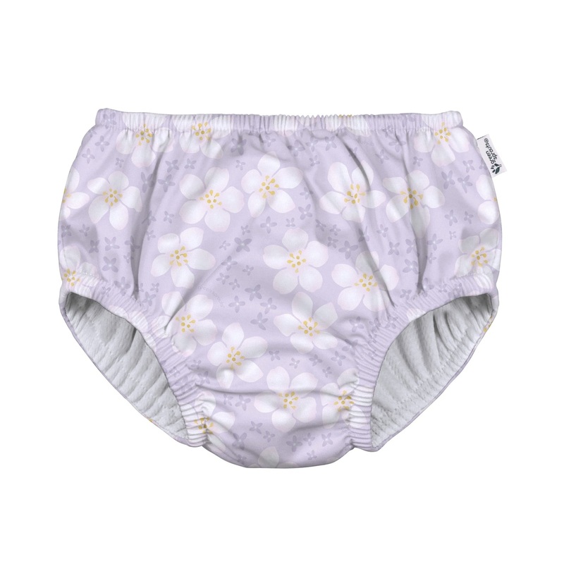 Eco Pull Up Swim Diaper – Light Lavender Blossom 6m