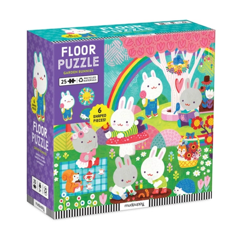 Floor Puzzle – Garden Bunnies