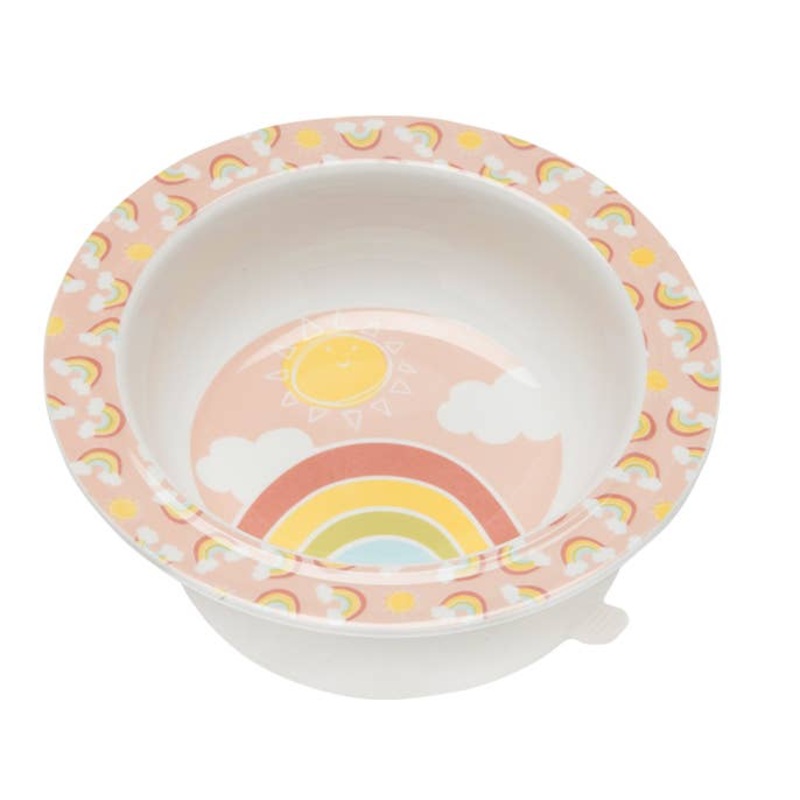 Suction Baby Bowl – Rainbows and Sunshine