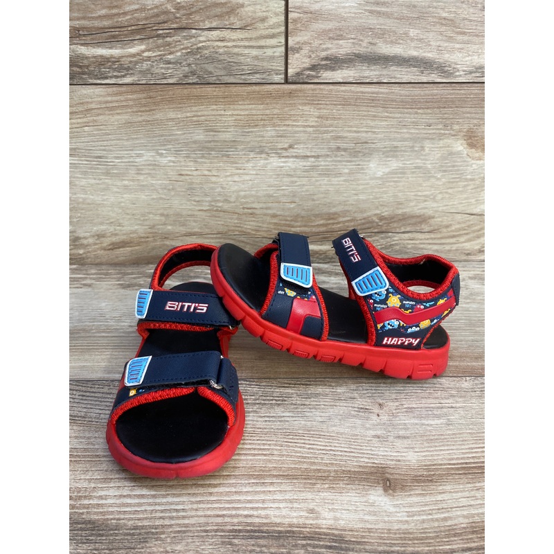 Bitis Happy Monster Sandals Black sz 12c