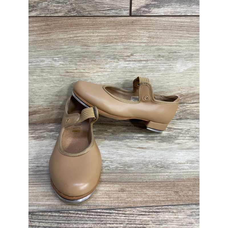 Bloch Annie Tyette Tap Shoes Tan sz 10c