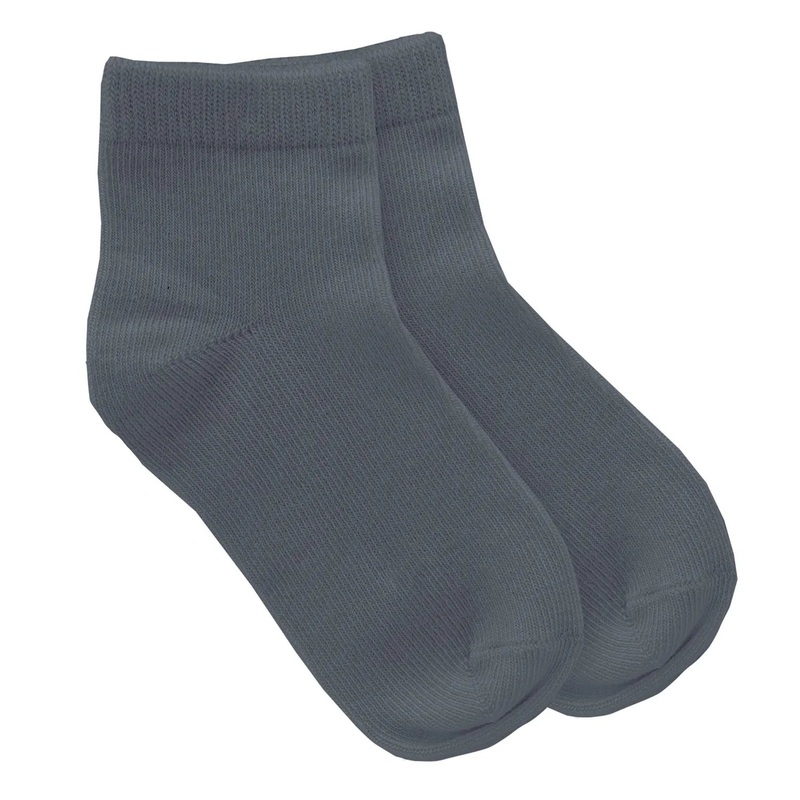 Crew Sock – Slate 0-6m