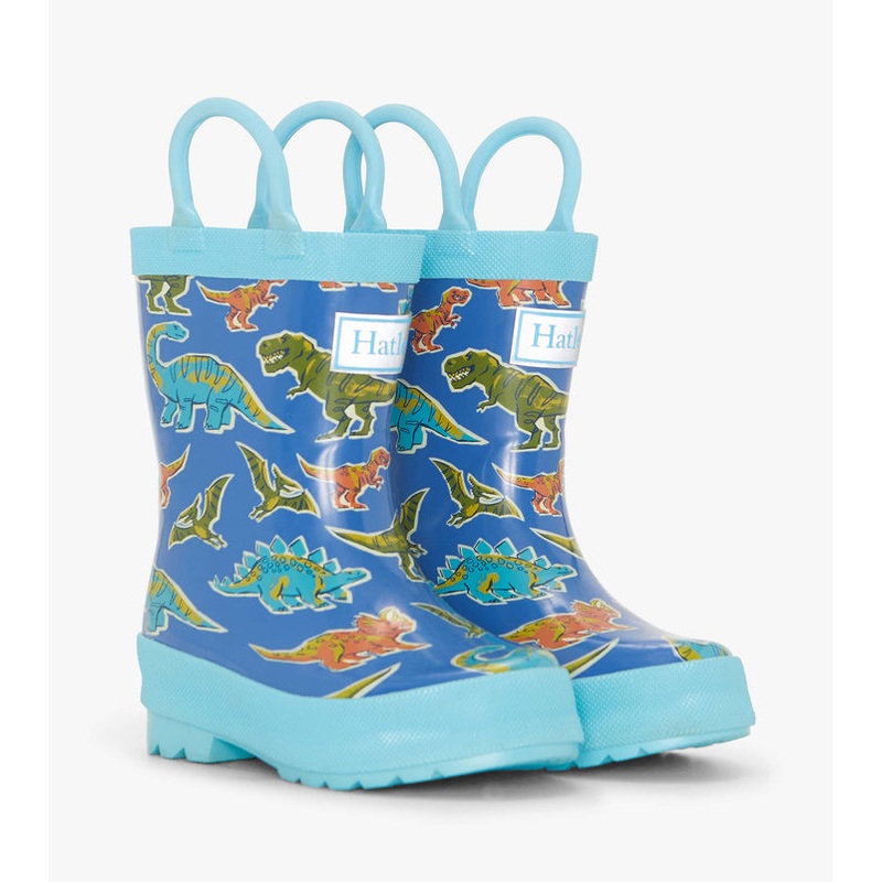Rain Boots with Handles – Dino Roar Size 5