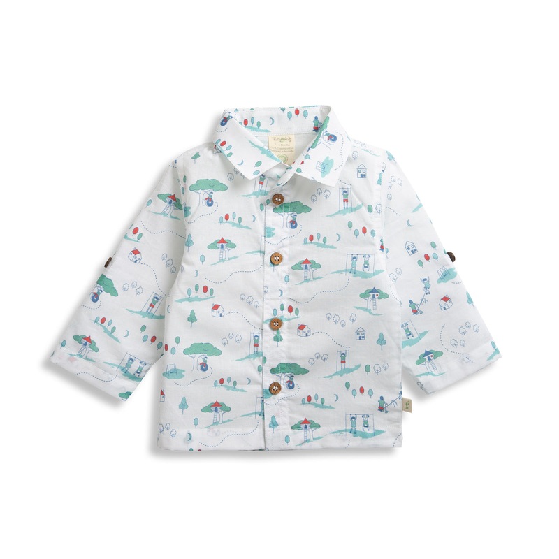 Organic Cambric Shirt – Play Time 6-12m