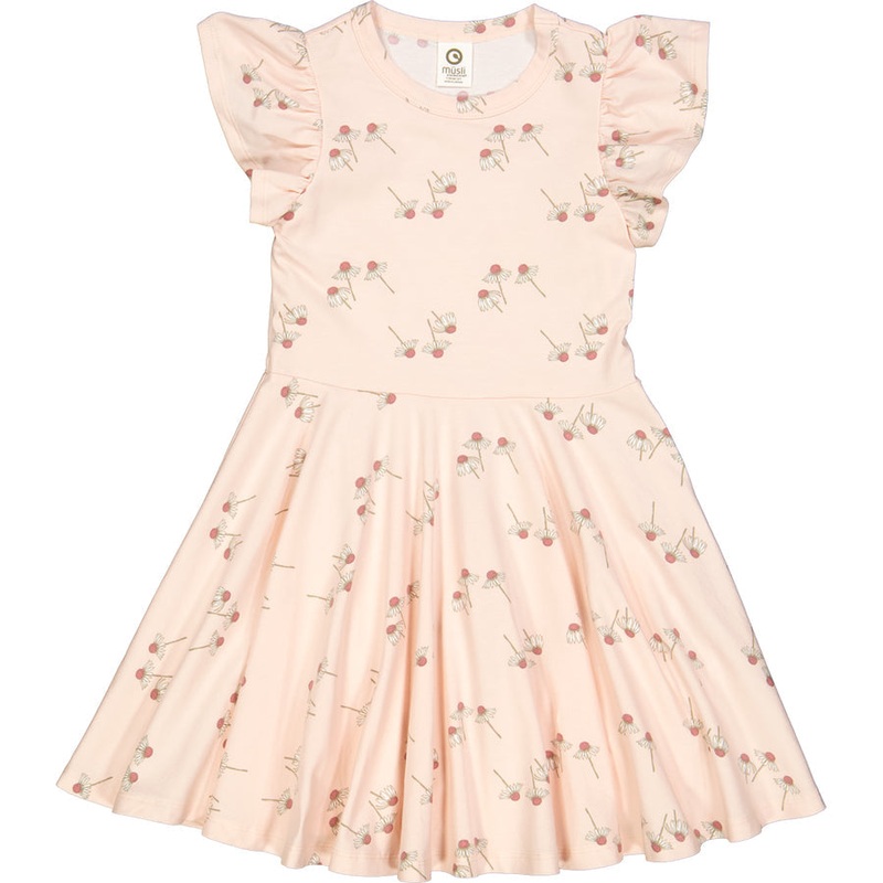 Short Sleeve Floral Swing Dress – Chamomile 3T