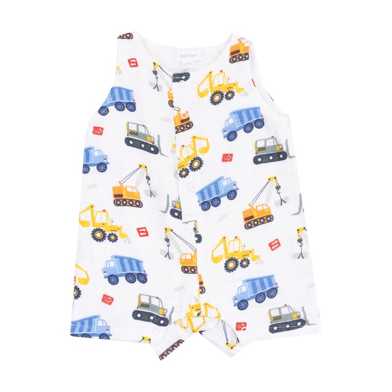 Shortie Romper – Cool Construction 0-3m