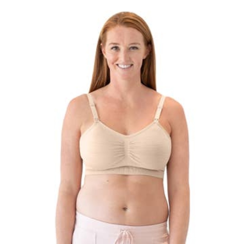 Sublime Hands-free Pumping & Nursing Bra – Busty – Beige S-Busty